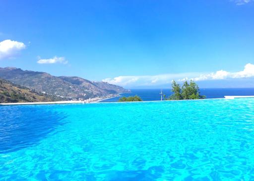 PANORAMIC RESIDENCE TAORMINA SeaView Apartment Pool - Housity
