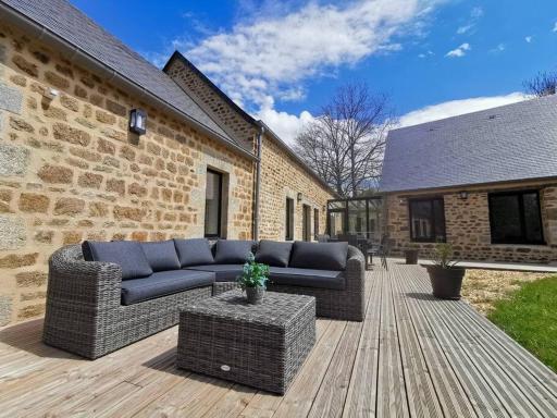 Le moulin de Cordouen 10 personnes -Bain nordique - Housity