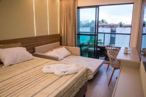 Moderno Estúdio à um bloco da Praia - Housity