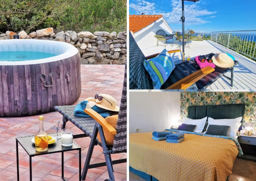 Escape holiday houses A&B, island Drvenik Mali, Trogir - Housity