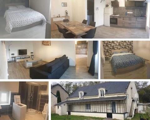 Maison de village au bord de l'Indre au calme - Housity