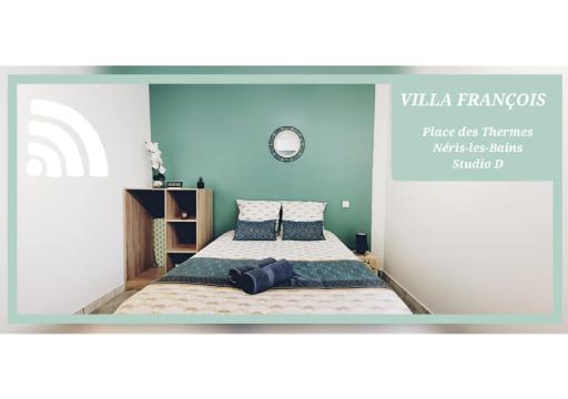 Villa François - superbe T1 - D au pied des Thermes de Néris - Wifi avec fibre - Housity