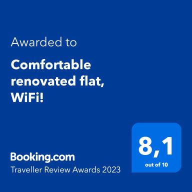 Comfortable renovated flat, WiFi! - Housity