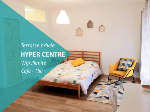 Studio hyper centre avec balcon - Hizvo