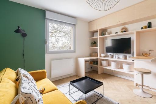 Studio refait à neuf avec Parking en Bord de Loire - Housity