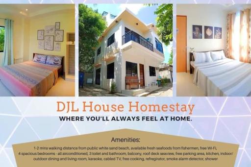 DJL House Homestay -Bantayan Island - Housity