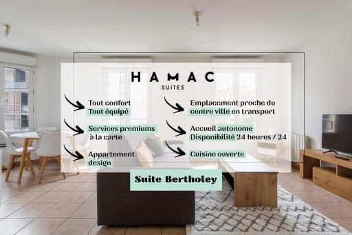 Hamac Suites - Studio Bertholey Oullins - 2people - Housity