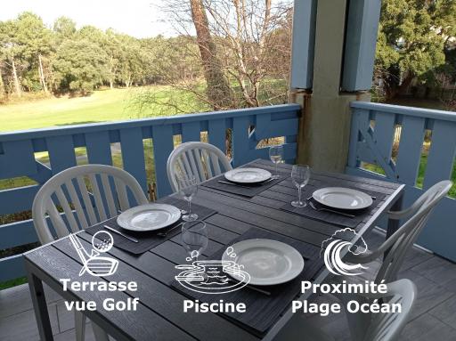 Vue Golf dans Résidence Nature "SYMPALAPPART" - Housity