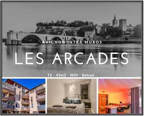 Les Arcades - WIFI - Intra muros of Avignon - Balcony - 45m2 - Housity