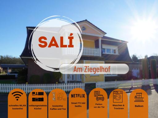 Sali - Am Ziegelhof komplett saniert, große Terrasse, schnelles WLAN, Streaming - Housity