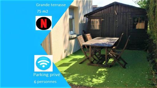 Appartement avec terrasse 6 personnes PAS DE FETE - Housity