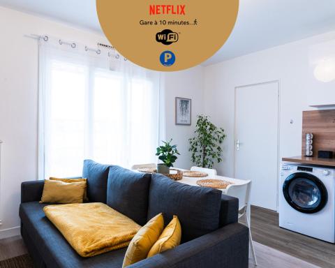 Le coquet - Balcon - Proche gare - Parking - Housity