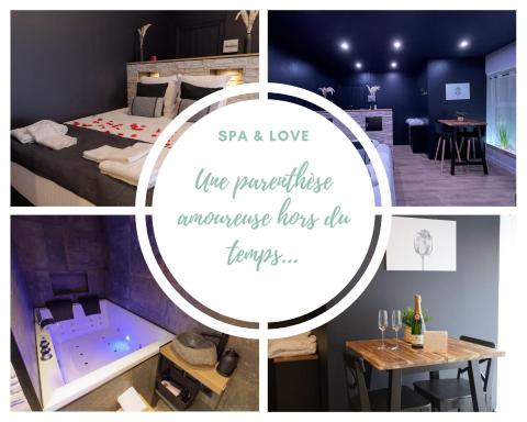 Spa & Love - Balnéo - Queen size - Cocooning - Housity