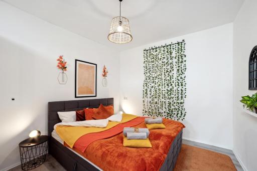 Fireball Thermennahes Studio mit Arbeits- und Parkplatz, Küche - Housity