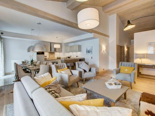 Appartement spacieux 3 chambres centre Courchevel, parking inclus - FR-1-562-34 - Housity