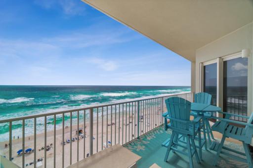 Stunning 3Bd BEACHFRONT Condo! Beach Chair Service Included! by Dolce Vita Getaways PCB - Housity