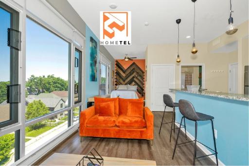Cozy Top Fl Studio with View Gym Free Parking - Housity