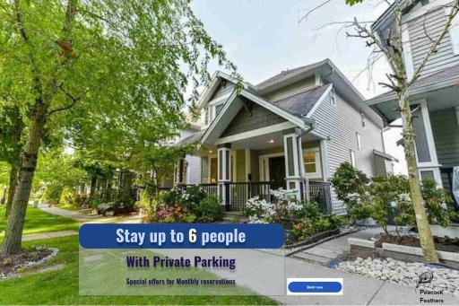 Stylish Guest Suite with Free Parking - Sleep up to 6 - Housity
