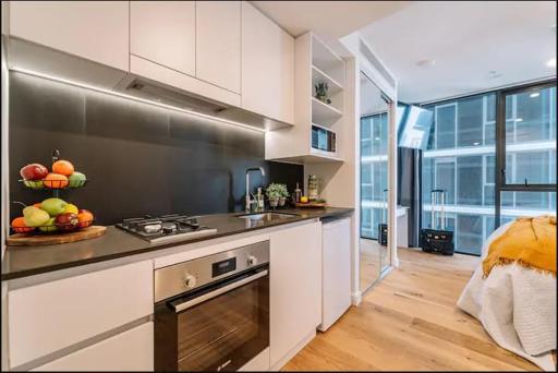 Modern Compact Studio Separate Bathroom - Housity