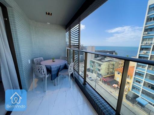 Apartamento com linda vista mar no Smart Barra 2 - Housity