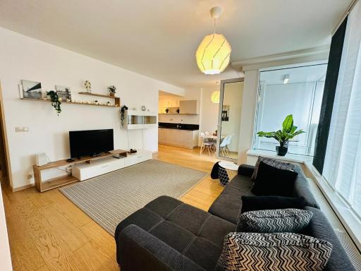 Apartments05 in new building with free parking Panorama city - amazing view close to Old town - Housity