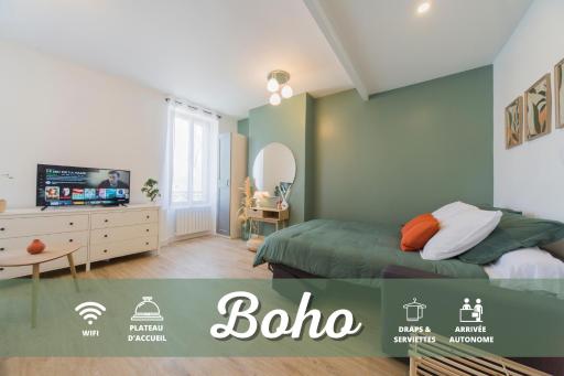 BEST KEYS - Boho Centre Ville Sens - Wifi - Housity