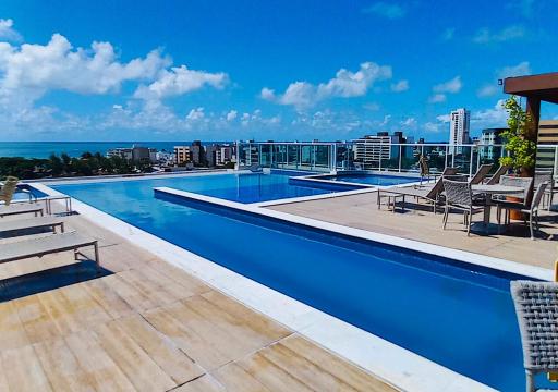 Lindo Flat com vista mar João Pessoa - Housity