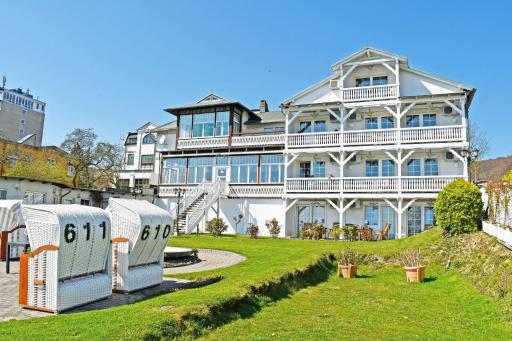 Sassnitzer Hotel mit Bäderarchitektur, Seeblick und Sauna - Housity