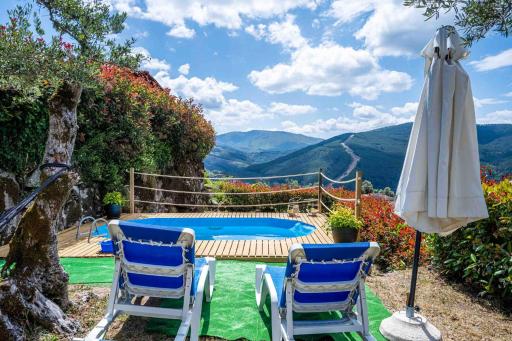 One bedroom house with shared pool enclosed garden and wifi at Vilar de Ferreiros - Housity