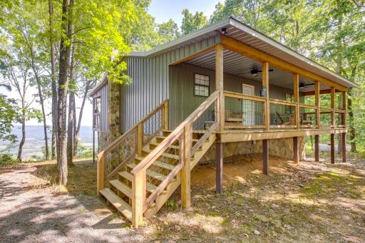 Renovated Cabin with Decks, Views, and Fire Pit! - Housity