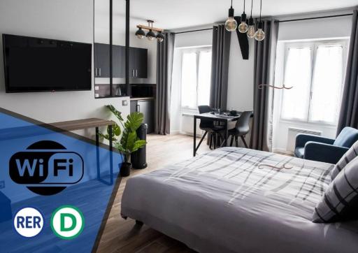 Beau studio STYLE INDUSTRIEL - Housity