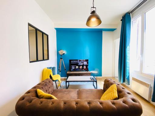 Blue Vintage BEST KEYS - Centre Ville Sens - Wifi - Housity
