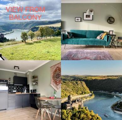 #1 Studioapartment mit Loreleyblick direkt an der schönsten Etappe des Rheinsteigs - Housity