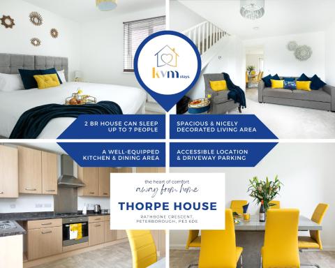 KVM - Thorpe House close to town by KVM Stays - Housity