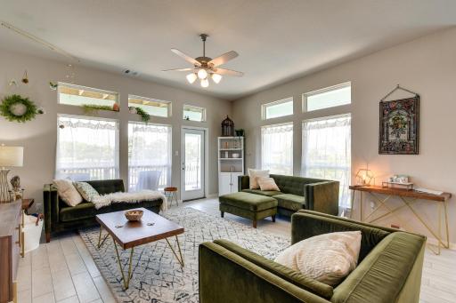 La Porte Home with Balconies Walk to Beach! - Housity