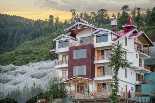 Wood crista retreat Kufri Open air Terrace - Housity