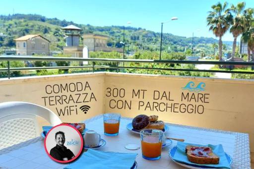 [300 MT DAL MARE] Terrazza, Wifi e Parcheggio - Housity
