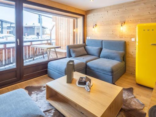 Appartement Huez, 2 pièces, 5 personnes - FR-1-645-27 - Housity
