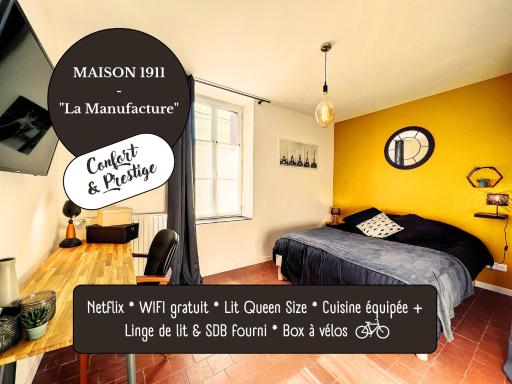 Appart LA MANUFACTURE - Maison 1911 - confort & prestige - Housity