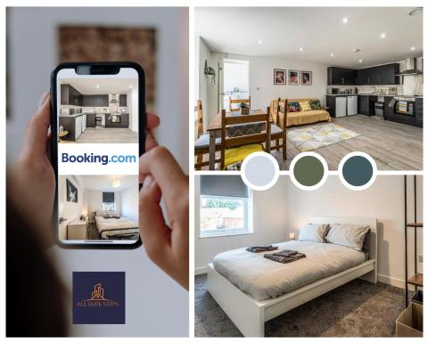 Swan House Apartment 5 - 2 Bed Apartment - Sleeps 6 - Free Parking - Liverpool - close to city centre - By ALL ELITE STAYS - Housity