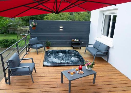 Gîte Le Berceau du Marin 4 chambres terrasse & spa Redon centre 300m - Housity