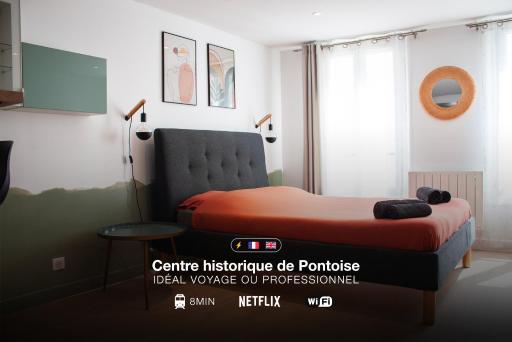 Studio cosy en plein cœur historique de Pontoise - Housity