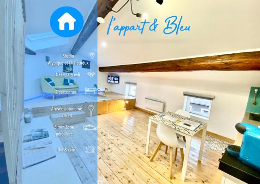 L'appart & bleu studio - Housity