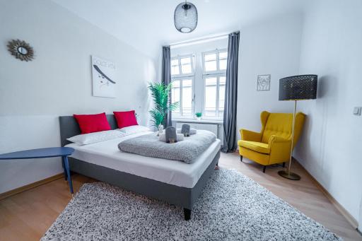 FullHouse - Erfurt - M18 Apartments - Fahrstuhl - SmartTV - Marktlage - Housity