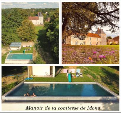 Manoir de la comtesse de Mons - Heated pool - 2h Paris - 27p - Housity