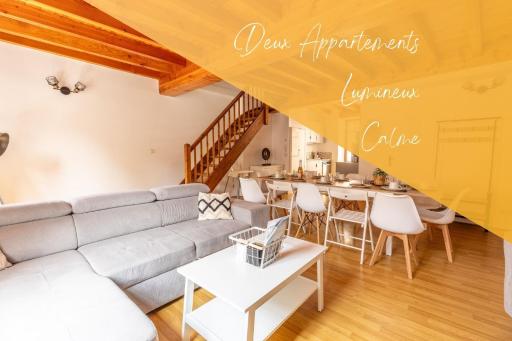 Le Double Pirou # 2 Appartements # Halte Auvergne - Housity