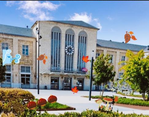 Superbe studio à deux pas de la gare de Chartres - Hizvo