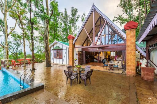 SaffronStays Tudor Rose, Panchgani - luxury chalet with beautiful valley views - Housity