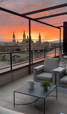 Ático mejores vistas al Pilar jacuzzi y garaje - Housity