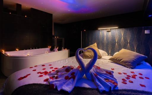 Suite Boréale 50m2 spa privatif. - Housity